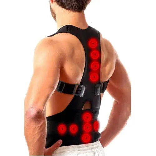 Posture Corrector Support Magnetic Back Shoulder Brace Belt Band For Soin de la Peau et des Cheveux/Vêtements adultes et enfants/pièces et accessoire Froid et Climatisation