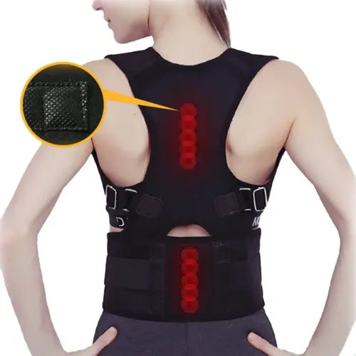 Posture Corrector Support Magnetic Back Shoulder Brace Belt Band For Soin de la Peau et des Cheveux/Vêtements adultes et enfants/pièces et accessoire Froid et Climatisation