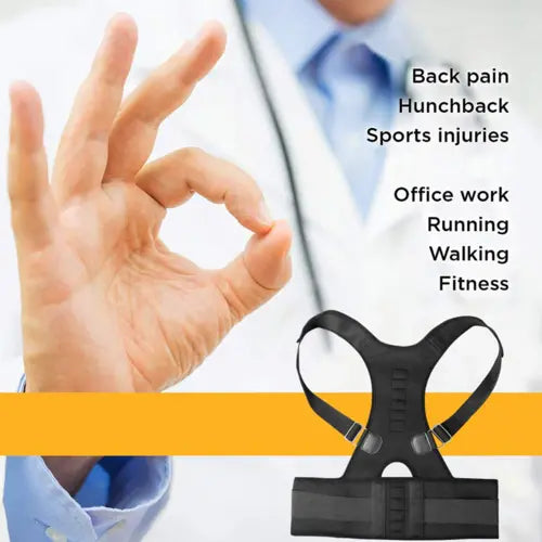 Posture Corrector Support Magnetic Back Shoulder Brace Belt Band For Soin de la Peau et des Cheveux/Vêtements adultes et enfants/pièces et accessoire Froid et Climatisation